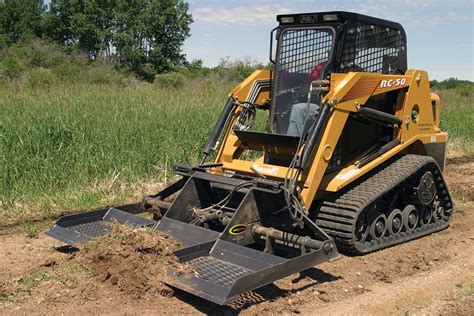 skid steer ground leveling|driveway leveler for skid steer.